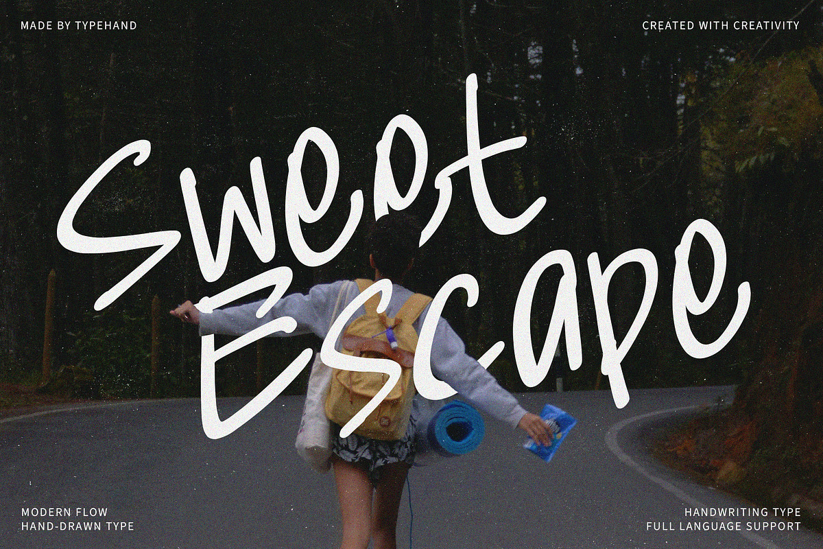 Coldnight – Playful Fancy Display, a Handwritten Font by Typehand Studio (Photo 3 of 7)