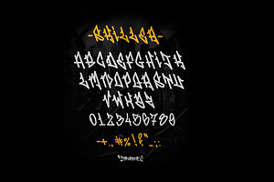 GRAFFITI TAGER FONT- SKILLER