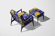 Pattern Pansies and Buttercups, a Pattern Graphic by MarynaPetrovska (Thumbnail 4 of 10)