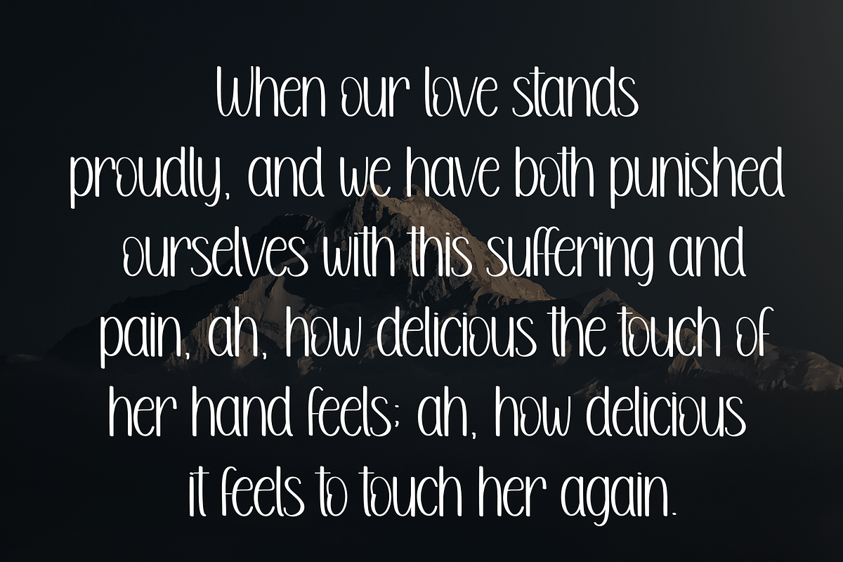 Midnight | Script Font, a Script Font by Scratchones (Photo 6 of 8)