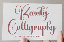 Beauty Calligraphy