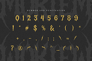 Mortem - Death Metal Font, a Symbol Font by Masyafi Studio (Thumbnail 6 of 9)