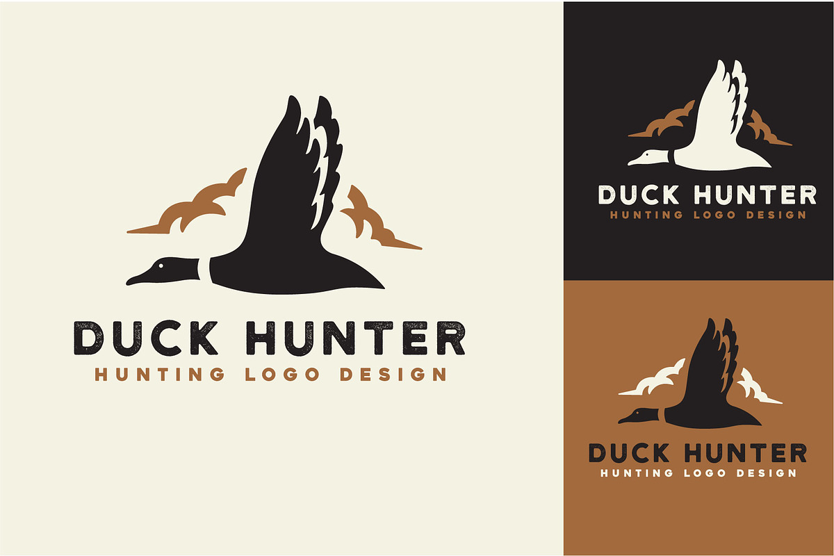 hunting logo design vector template, a Branding & Logo Template by Vinsvectory (Photo 1 of 3)