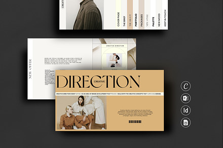 Creative Direction Template, a Presentation Template by Studio Industry