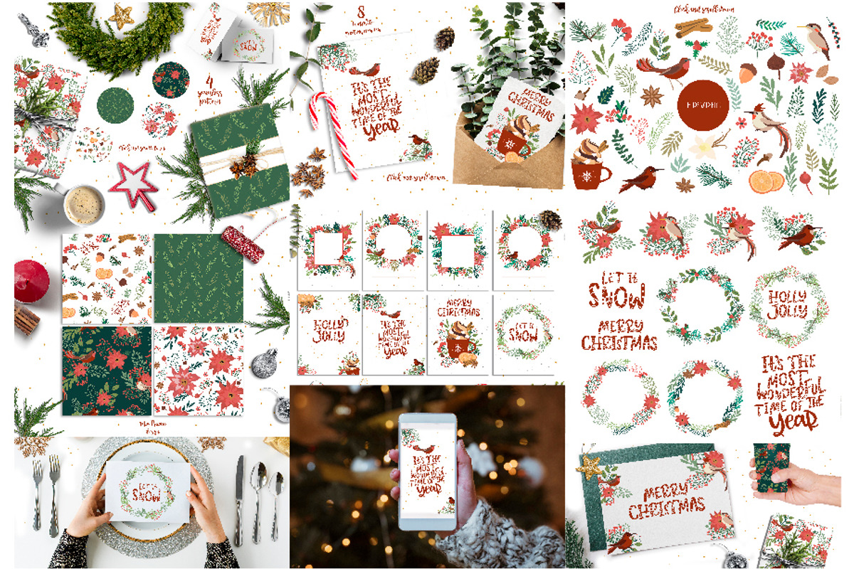 BIG Christmas BUNDLE, an Animal Illustration by Mio Buono (Photo 19 of 25)