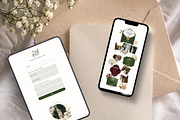 Canva Wedding Website Invitation, a Landing Page Template by GlamWebDesigns (Thumbnail 3 of 7)