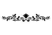 Ornamental Floral Silhouette, a Decorative Illustration by himelgfx (Thumbnail 9 of 18)