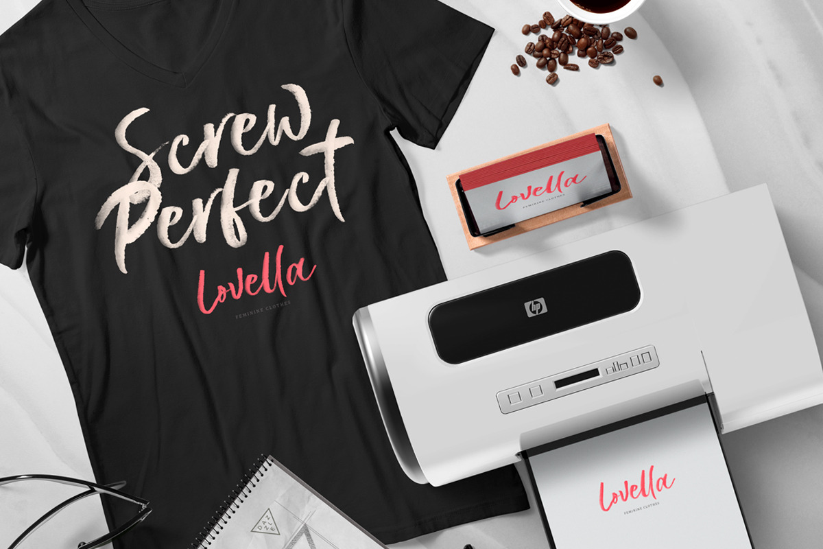 Gustolle SVG Font, a Script Font by Letterhend Studio (Photo 9 of 11)