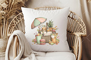 Whimsical Summer Beach Vacation Clip, an Illustration by OK Design (Thumbnail 5 of 6)