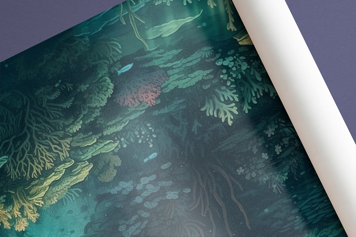 Nautical - Seamless Underwater Art, a Pattern Graphic by Pixel Perfect Patterns (Photo 8 of 10)