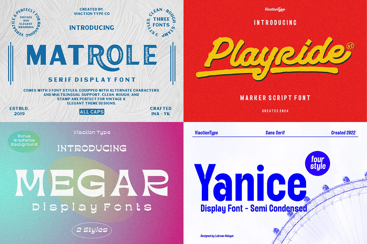 VT Treasure Font Bundle, a Script Font by ViactionType (Photo 3 of 12)