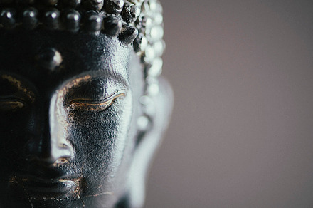 Close up of a buddha figure, an Arts & Entertainment Photo by José Luis Agudo
