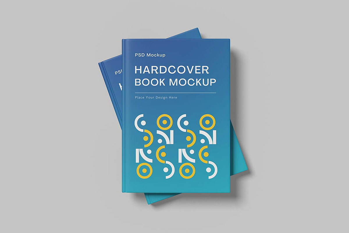 Hard Cover Book Mockup, a Books & Magazine Mockup by SilverStudio77 (Photo 7 of 7)
