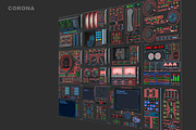 Control panel pack, an Object 3D Model by maxpsr (Thumbnail 4 of 12)