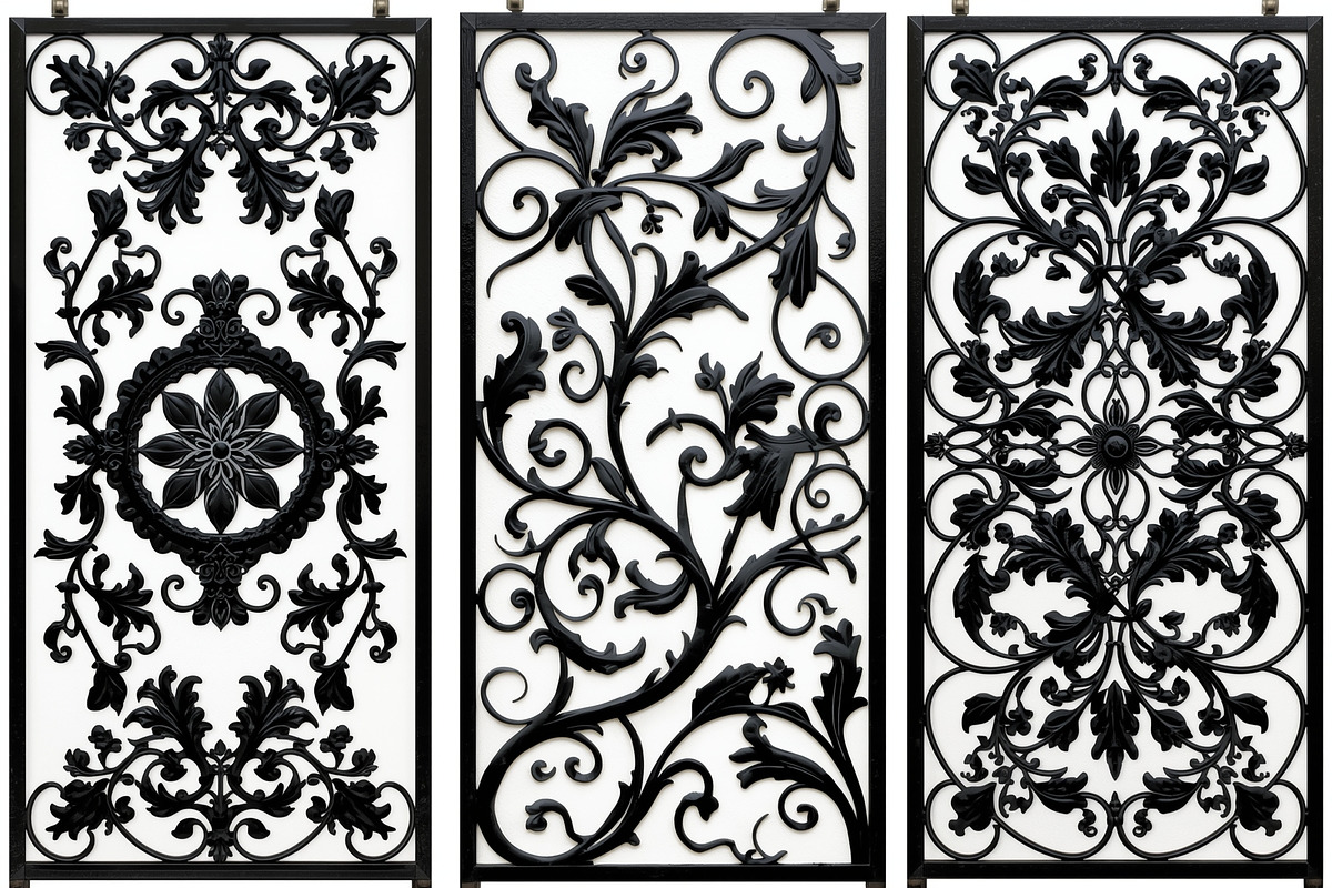 Elegant Lasercut Panel Vector Set, an Illustration by Amazin_art (Photo 15 of 21)