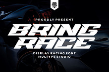 Bring Race Racing Font