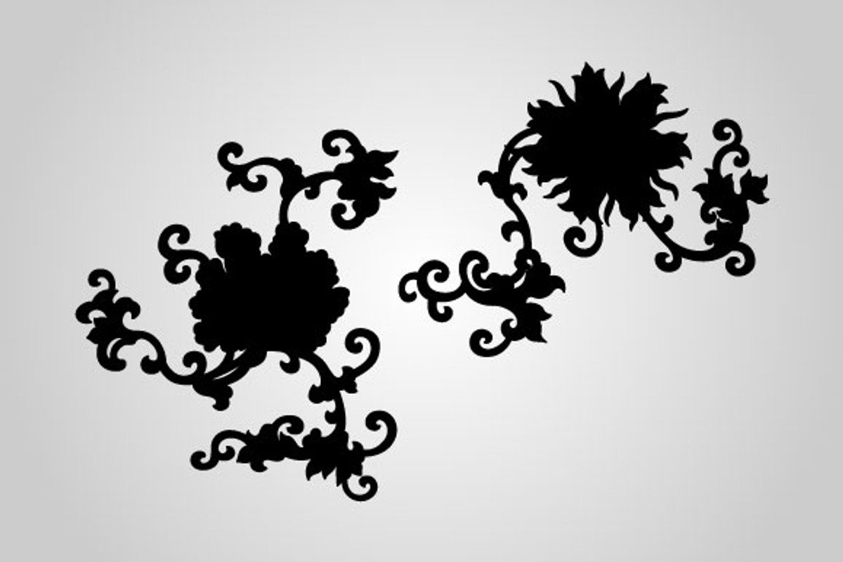 25 Floral Silhouettes (Vector), an Object Graphic by BIOWORKZ (Photo 3 of 4)