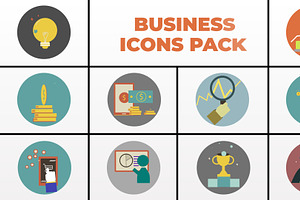 Business Icons Pack DaVinci Resolve, a Templates & Theme by 2dfx