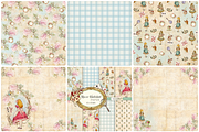 Alice in Wonderland Paper, an Illustration by helloPAPER (Thumbnail 3 of 3)