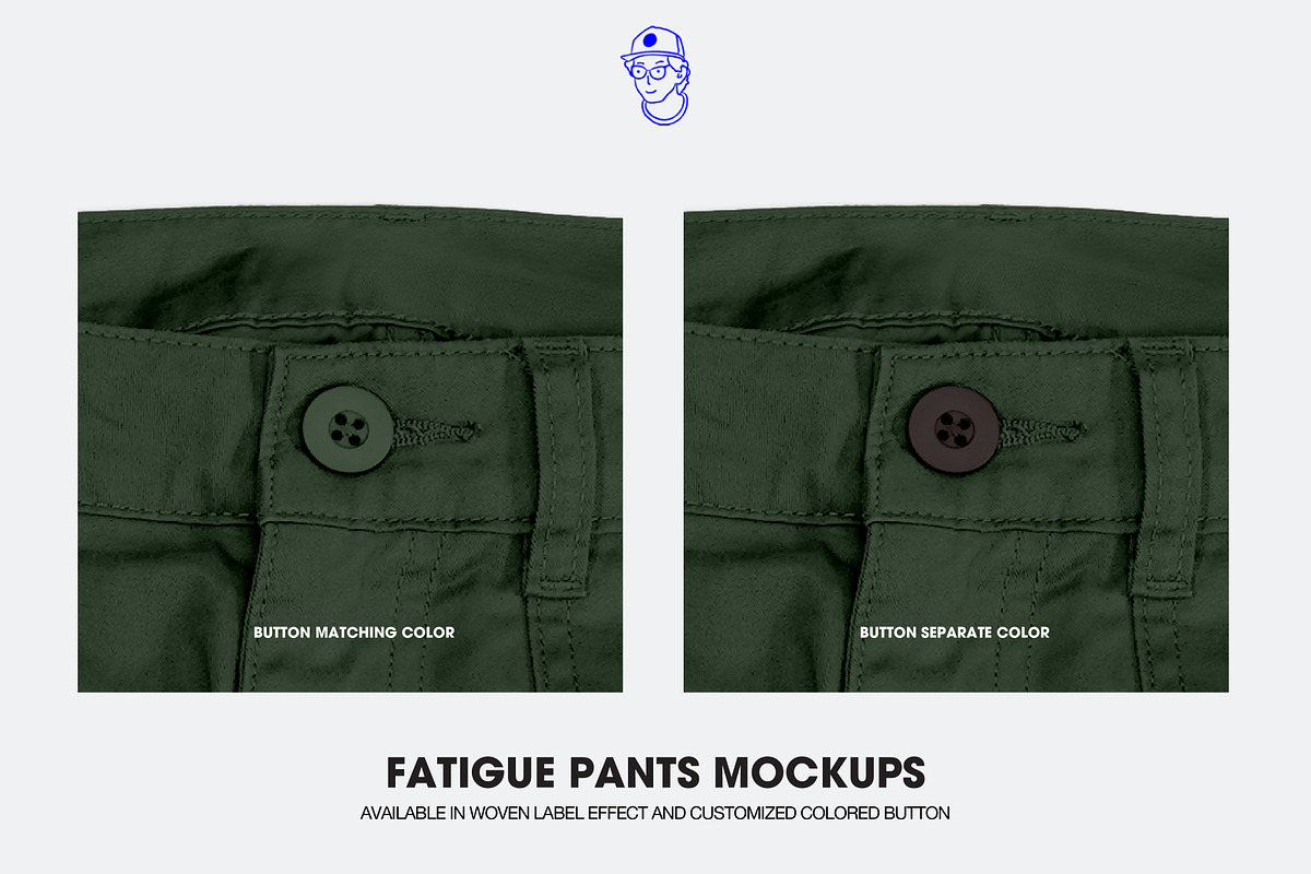 Fatigue Pant Mockups, a Bottom Mockup by made_by_nope (Photo 3 of 5)