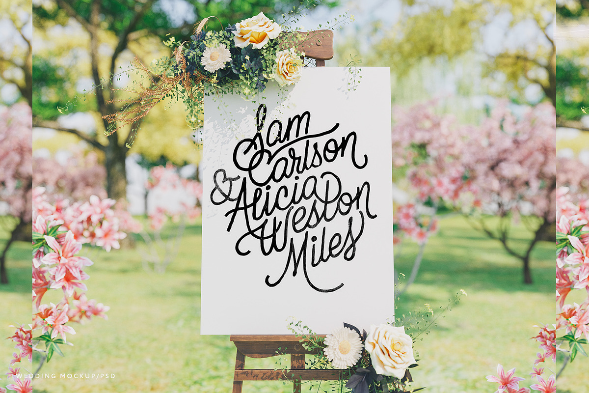 Wedding Board Mockup Bundle, a Print Template by Best Pixels™ (Photo 8 of 8)