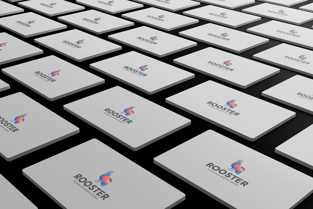 Gradient Modern Rooster Logo Design, a Branding & Logo Template by Artnivora.Std (Photo 4 of 4)