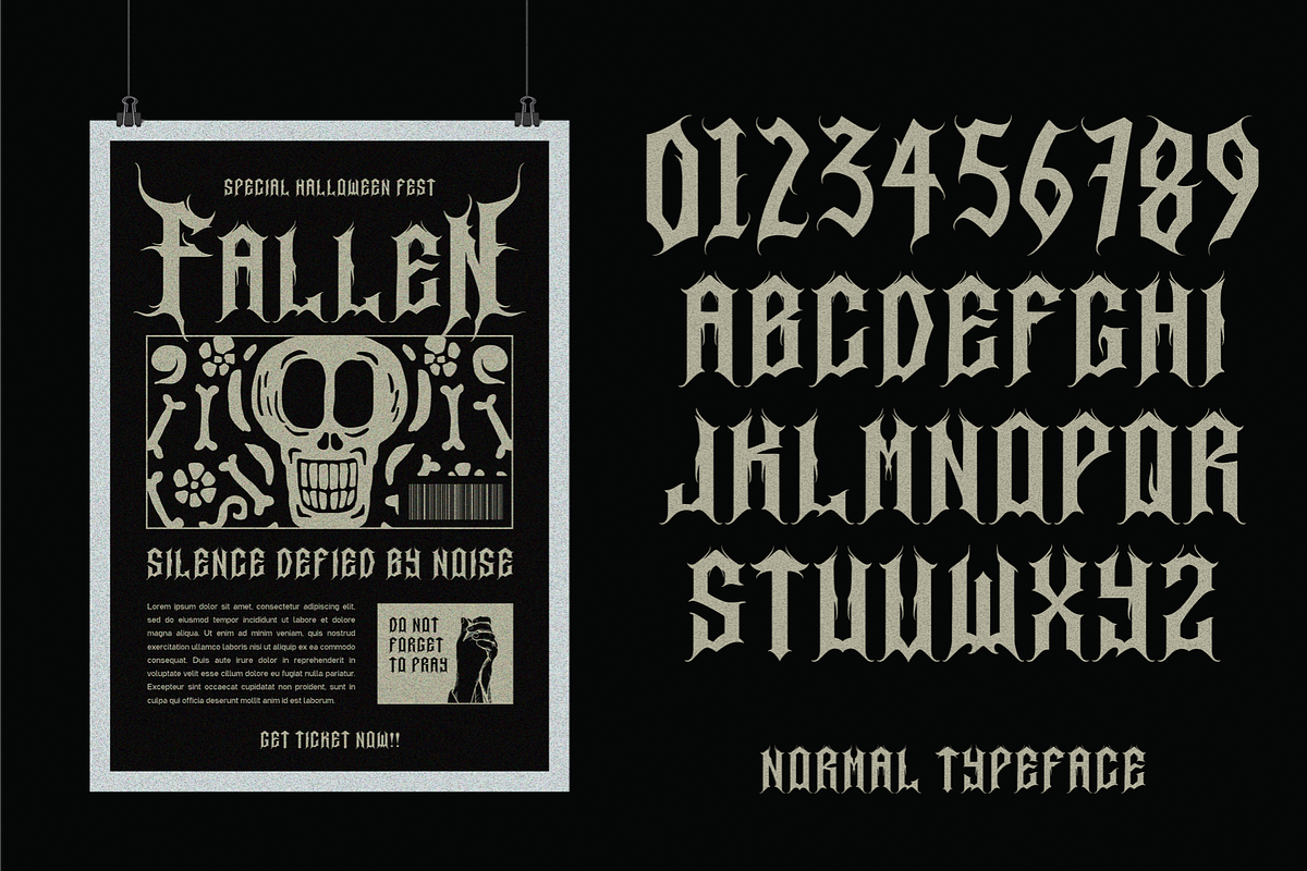 Banas, a Blackletter Font by Marvadesign (Photo 4 of 7)