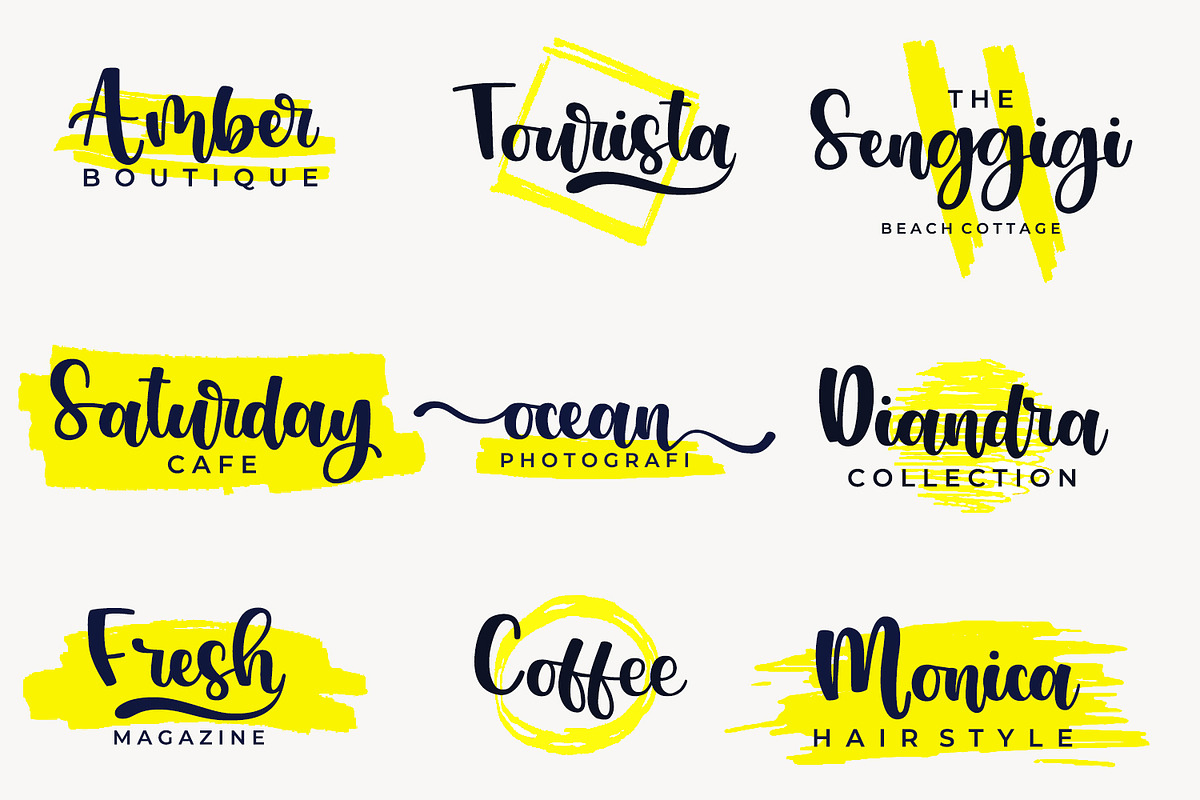 Hello Summer, a Font by GDcreative (Photo 4 of 10)