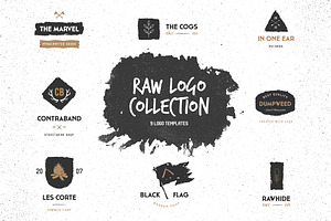 Raw logo collection