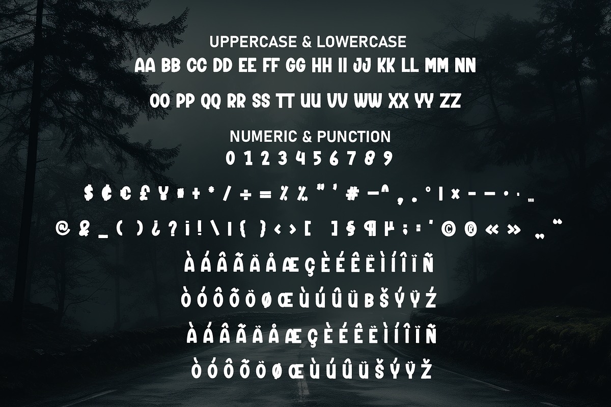 Scary Road | Script Font, a Script Font by Scratchones (Photo 7 of 8)
