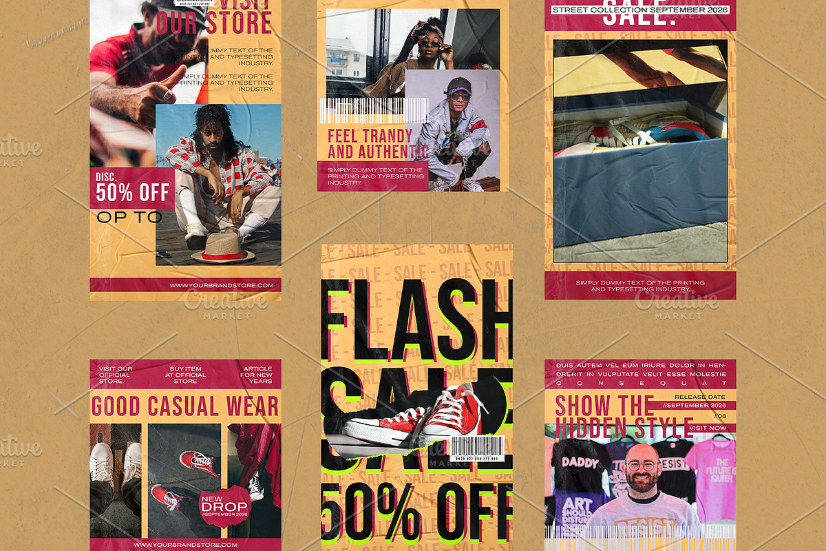 Fashion Instagram Template - Larnere, a Social Media Template by Gibcreat (Photo 3 of 4)