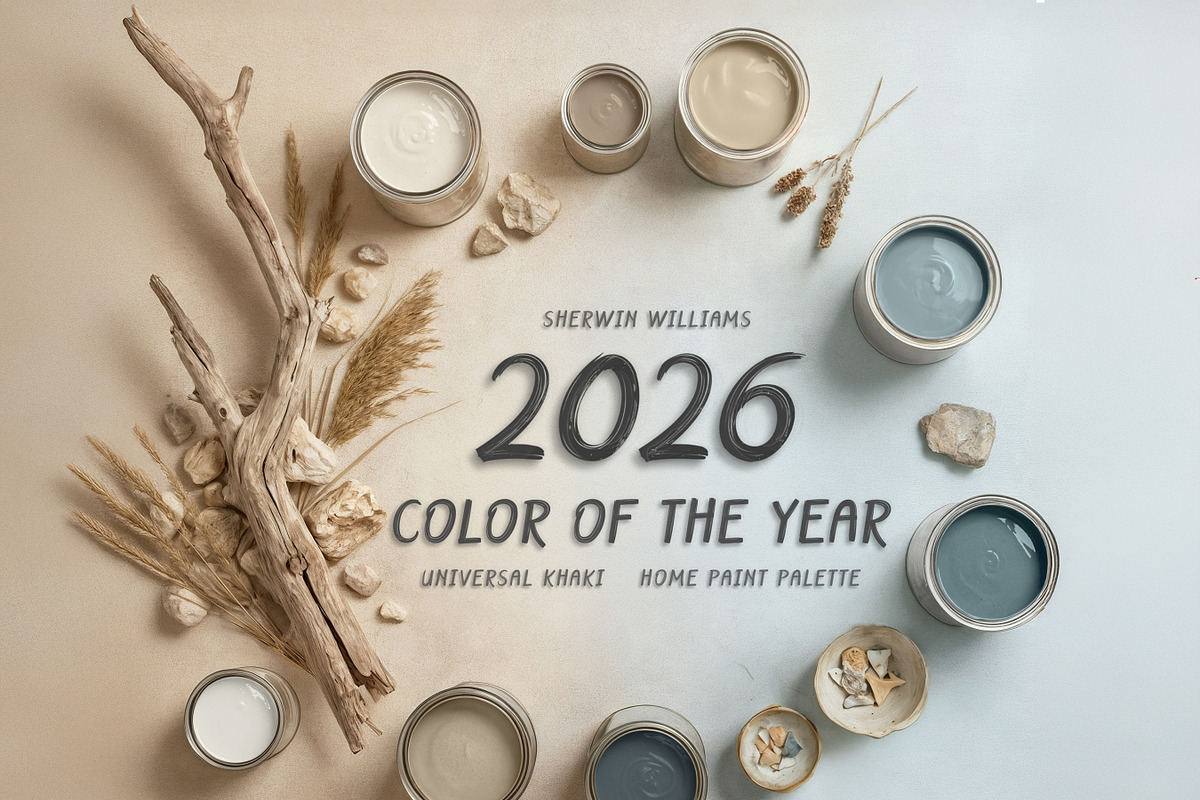 2026 Color Of The Year Paint Palette, a Presentation Template by CONCEPT COLORS (Photo 1 of 9)