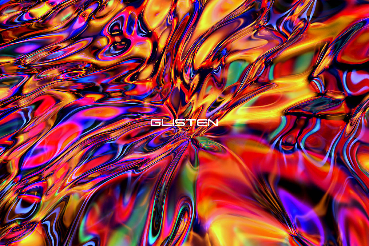 Glisten: Reflective 3D Textures, a Texture Graphic by Chroma Supply (Photo 13 of 16)