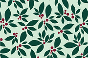 Merry Holiday Christmas Patterns, a Pattern Graphic by Haute Papier (Thumbnail 2 of 4)