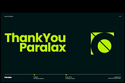 Paralax - Brand Guideline KEY, a Presentation Template by Creatorism (Thumbnail 13 of 14)