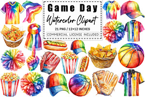 Game Day Sublimation Clipart PNG, a Graphic by CitraGraphics