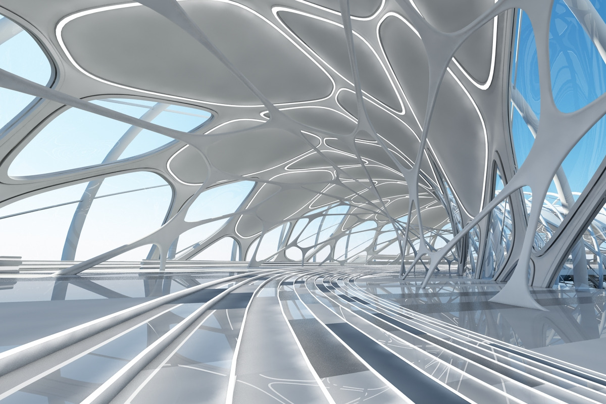Futuristic Architectural Structure17, an Architecture 3D Model by Giimann (Photo 25 of 29)