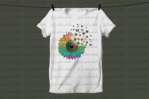 Sunflower LGBT Png Sublimation