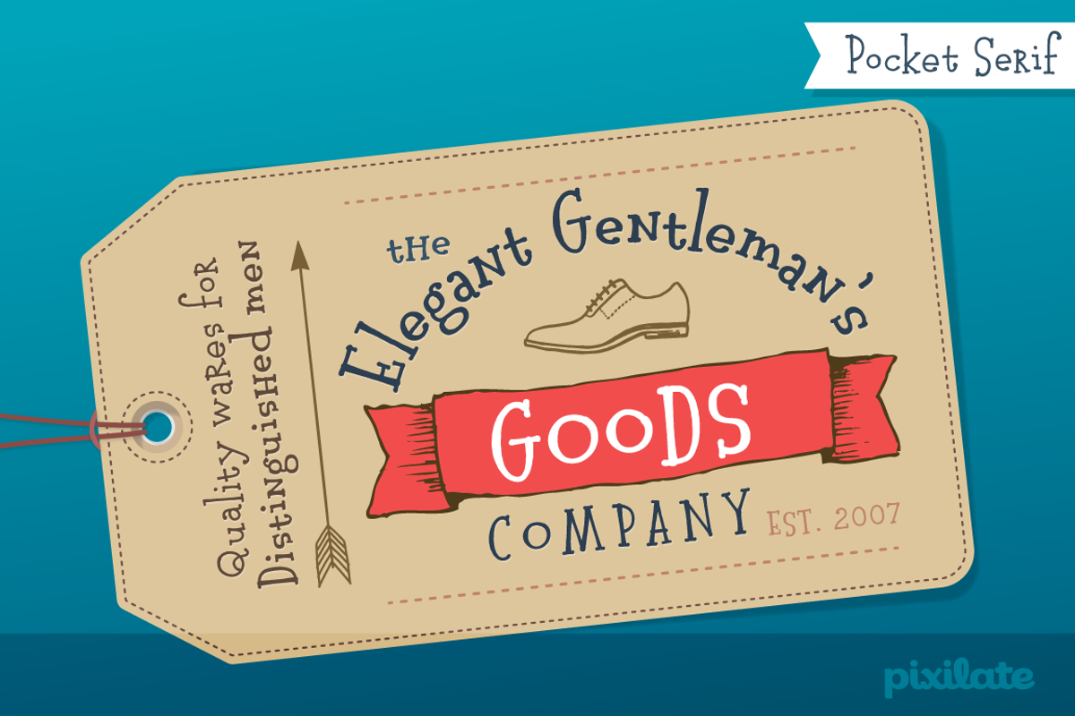 Pocket Serif preview 4