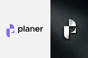 P Letter Monogram Symbol Logo Design, a Branding & Logo Template by Amadul11 (Thumbnail 3 of 4)