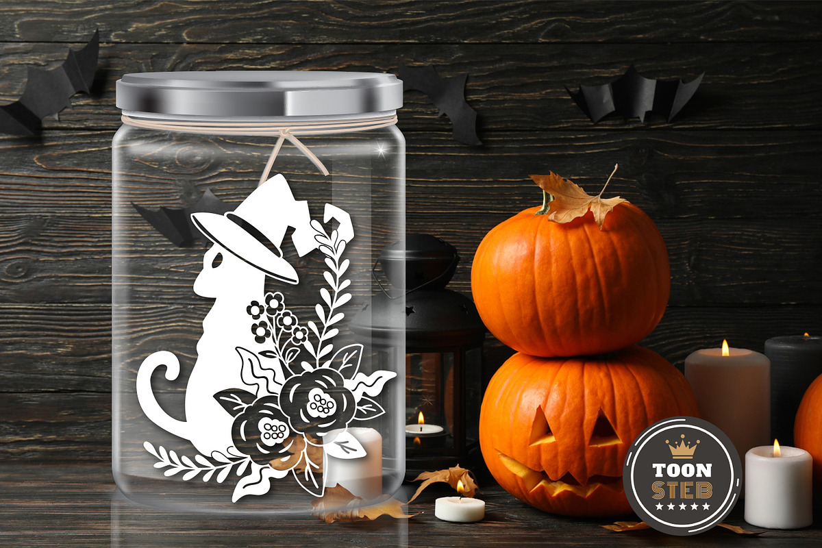 Halloween svg for cricut Vol 19, an Illustration by Toonsteb (Photo 4 of 6)