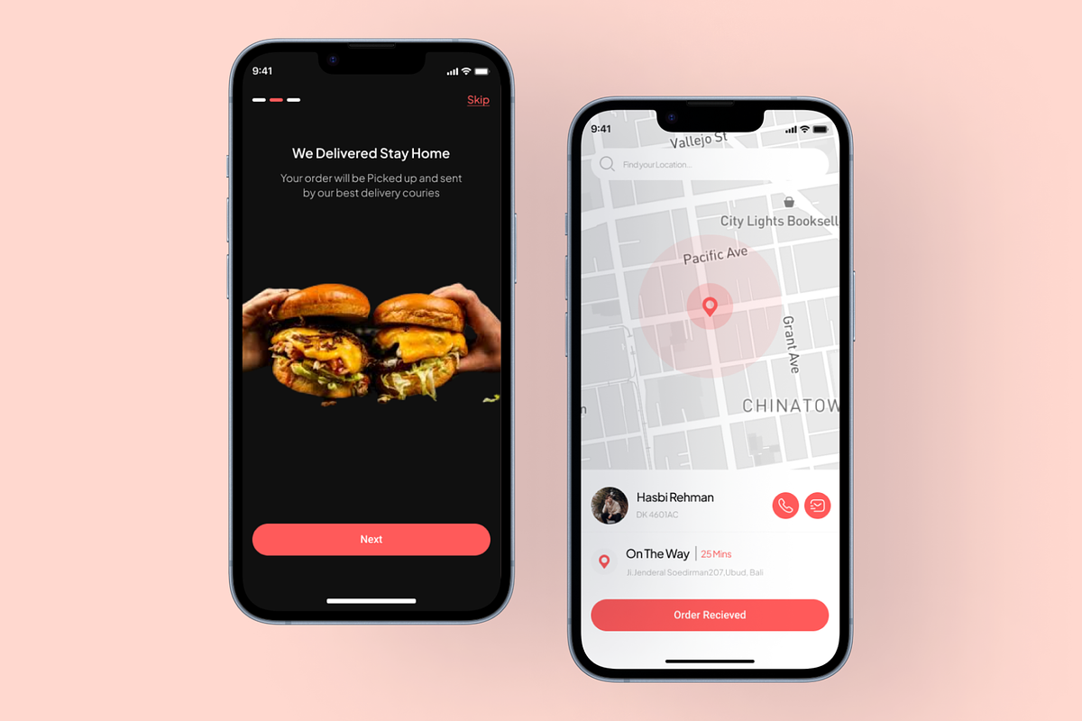 Food Delivery - App UI Kit, an UI Kit Template by Digibulbo (Photo 4 of 6)