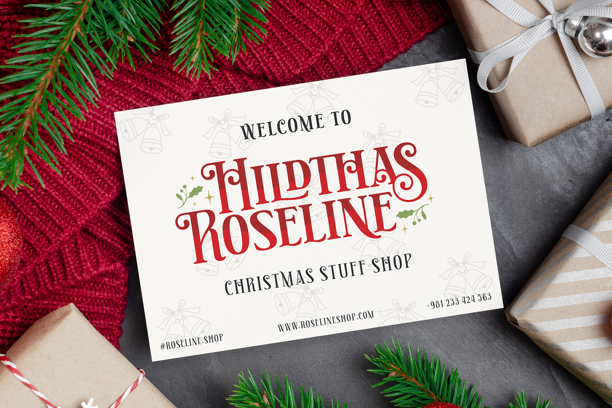 This Christmas Font, a Handwritten Font by Akrinity Digital (Photo 5 of 7)