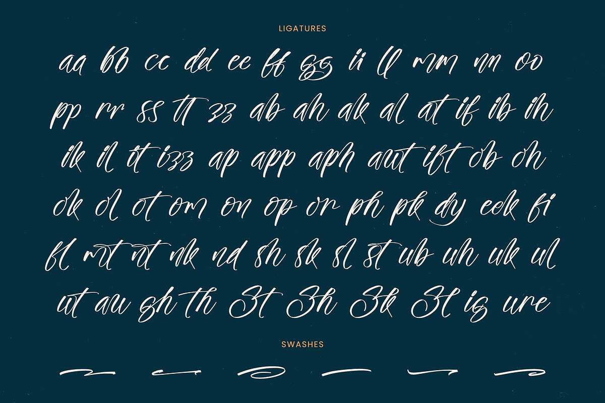 The Newyork Bold Handwritten Font, a Script Font by stylishtype.co (Photo 19 of 20)