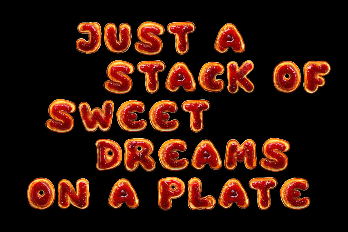 Pancake with Jam Font, a Handwritten Font by Handmadefont (Photo 6 of 10)