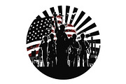 Worker Silhouette Vector Set, an Illustration by musafir_fashion (Thumbnail 14 of 21)