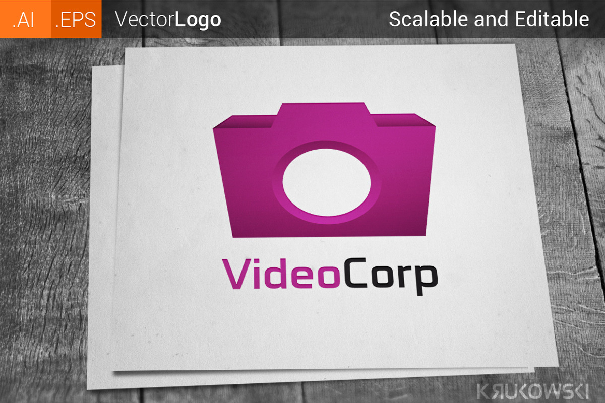 Video Logo, a Branding & Logo Template by Krukowski Graphics