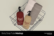 Body Soap Tube Mockup, a Packaging Mockup by graphicook (Thumbnail 1 of 4)