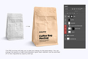 Kraft Coffee Bag PSD Mockups Set, a Packaging Mockup by easy.way (Thumbnail 4 of 8)