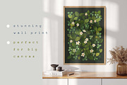 Blossom Wild Strawberry & Clover., an Illustration by Olga Bonitas (Thumbnail 3 of 9)